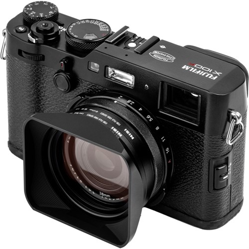 Nisi Motljusskydd, UV-filter & Frontlock till Fujifilm X100V (Svart)