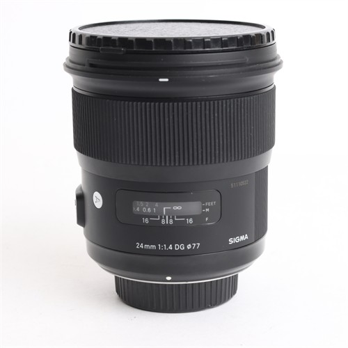 Sigma 24/1.4 DG HSM Art till Nikon (Begagnad)