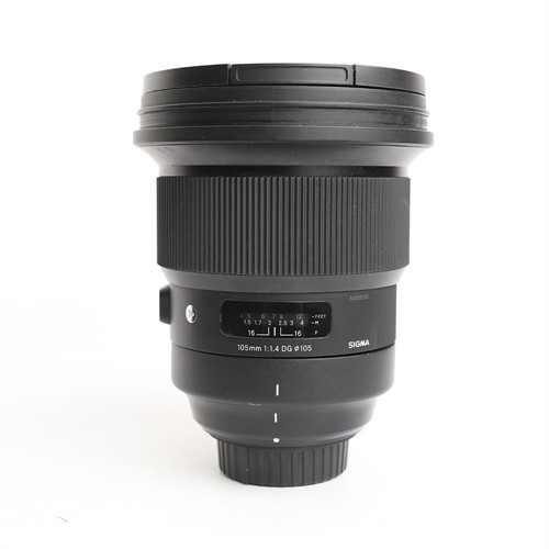 Sigma 105/1,4 DG Art till Nikon (Begagnad)