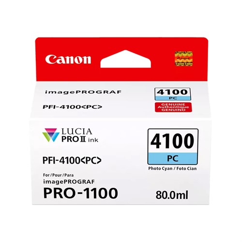 Canon PFI-4100PC Photo Cyan 80ml (iPF1100)
