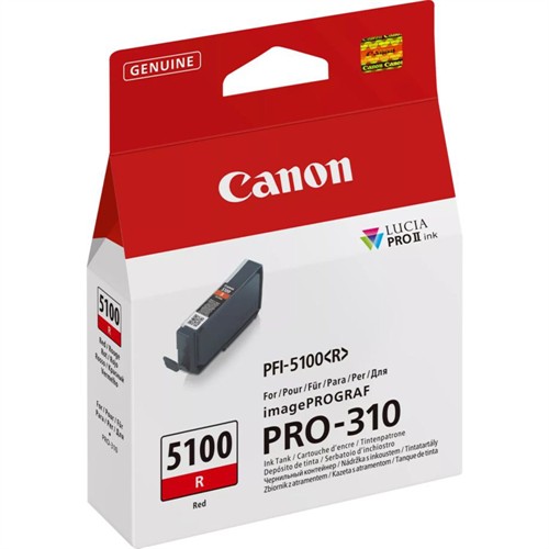 Canon PFI-5100 R red