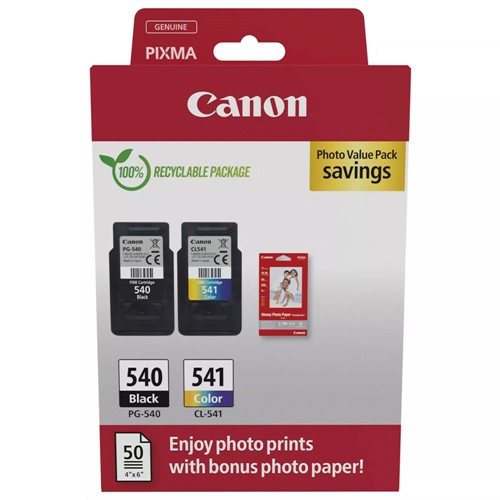 Canon PG-540/CL-541 Photo Value Pack