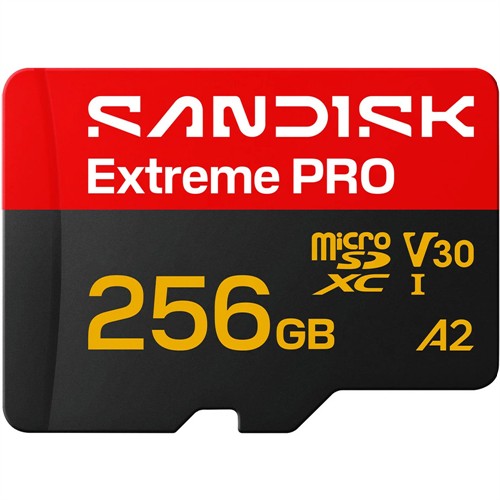 SanDisk microSD Extreme Pro 256GB 250MB/s