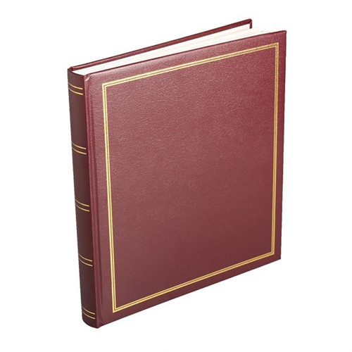 Estancia Diamant fotoalbum självhäftande blad Röd