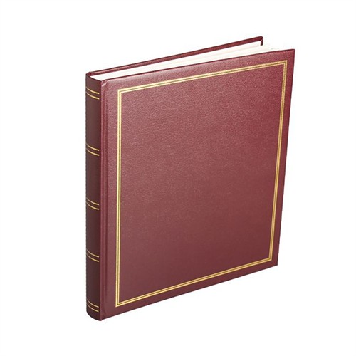 Estancia Diamant fotoalbum självhäftande blad Röd