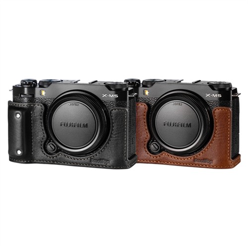 SmallRig Half Case i läder för Fujifilm X-M5 Svart