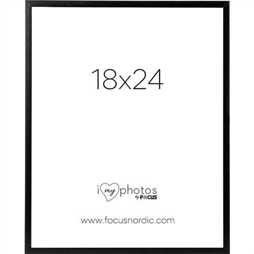 Focus Soul svart träram 18 x 24 cm