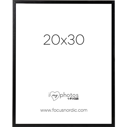 Focus Soul svart träram 20 x 30 cm